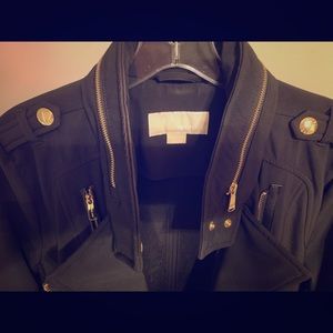 Michael Kors gold embellished jacket.